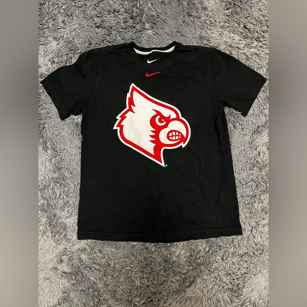 University of Louisville Nike Cards Logo Shirt